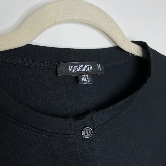 Missguided Cropped Button Up - Picture 3 of 4